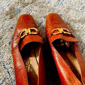 Ferragamo loafers.